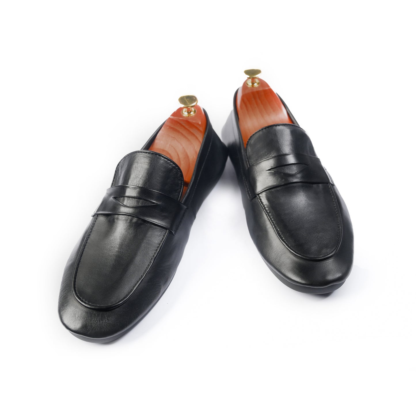 black formal shoes