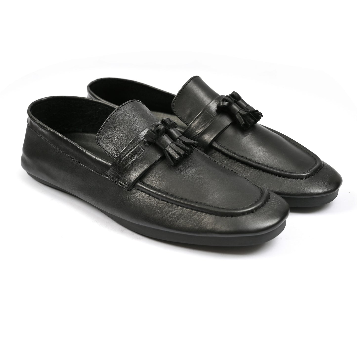 real leather moccasins