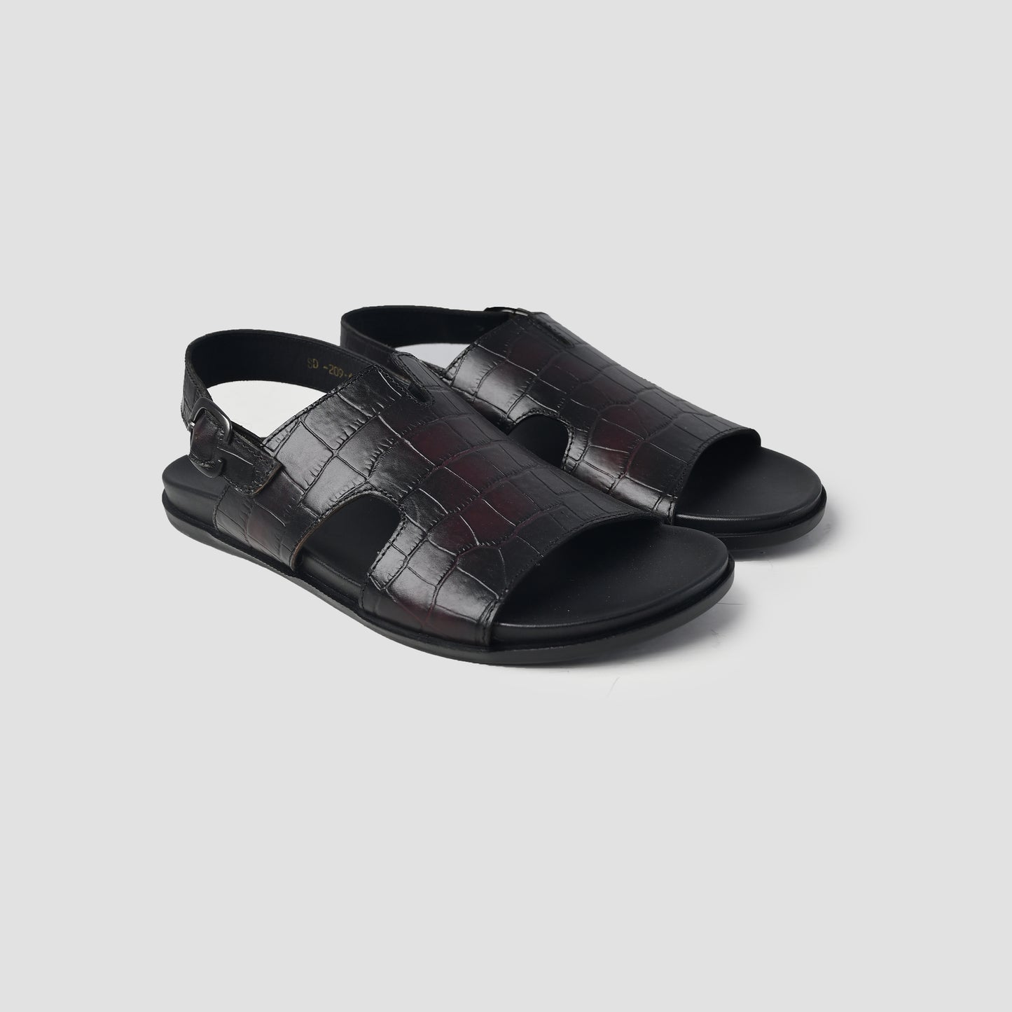 leather slippers men