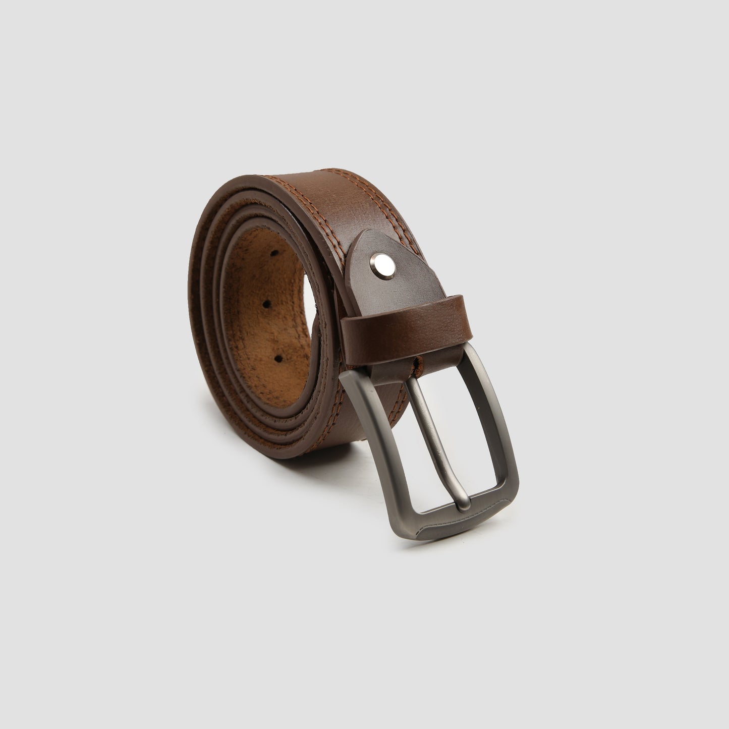 PREMIUM BROWN LEATHER BELT