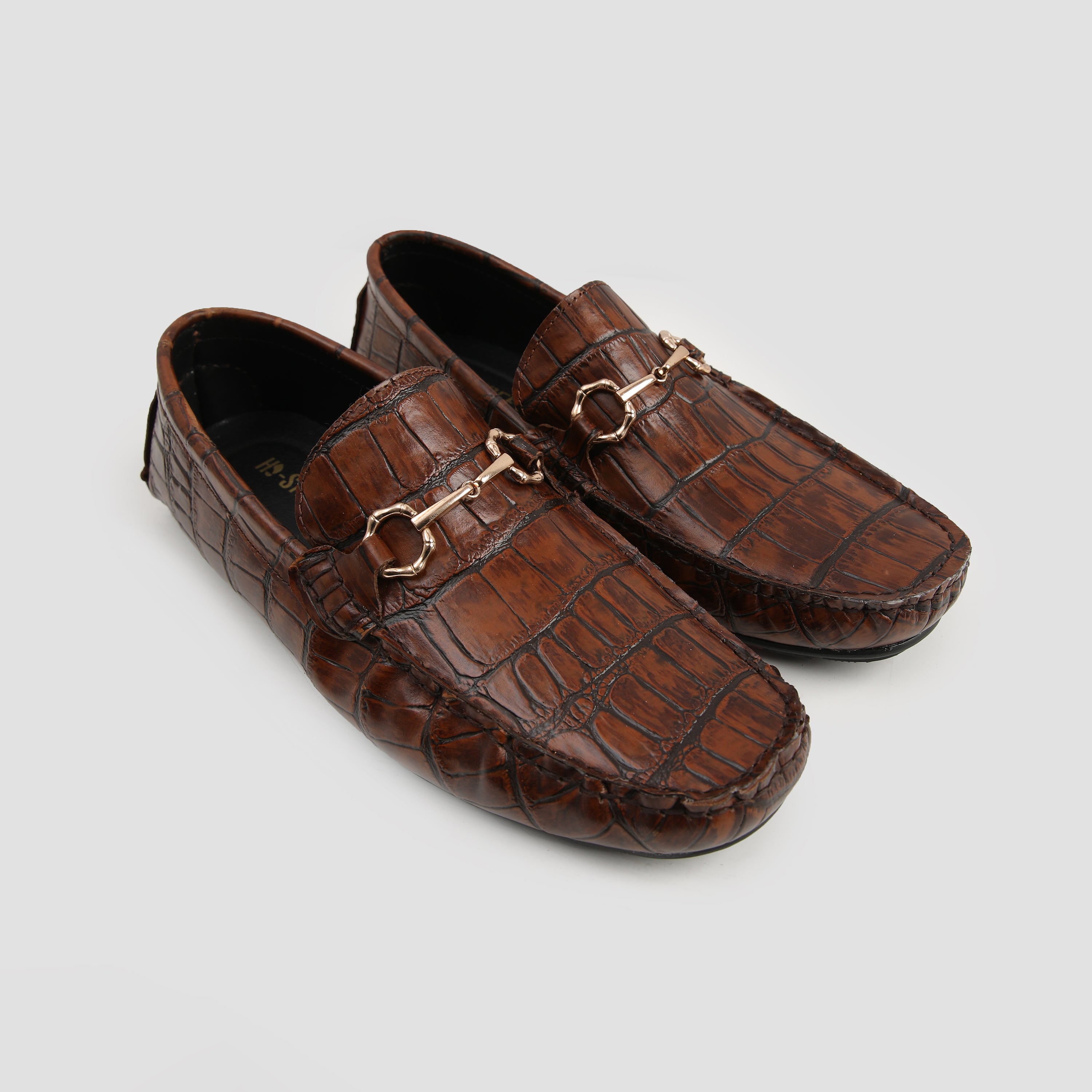 thick sole leather shoes