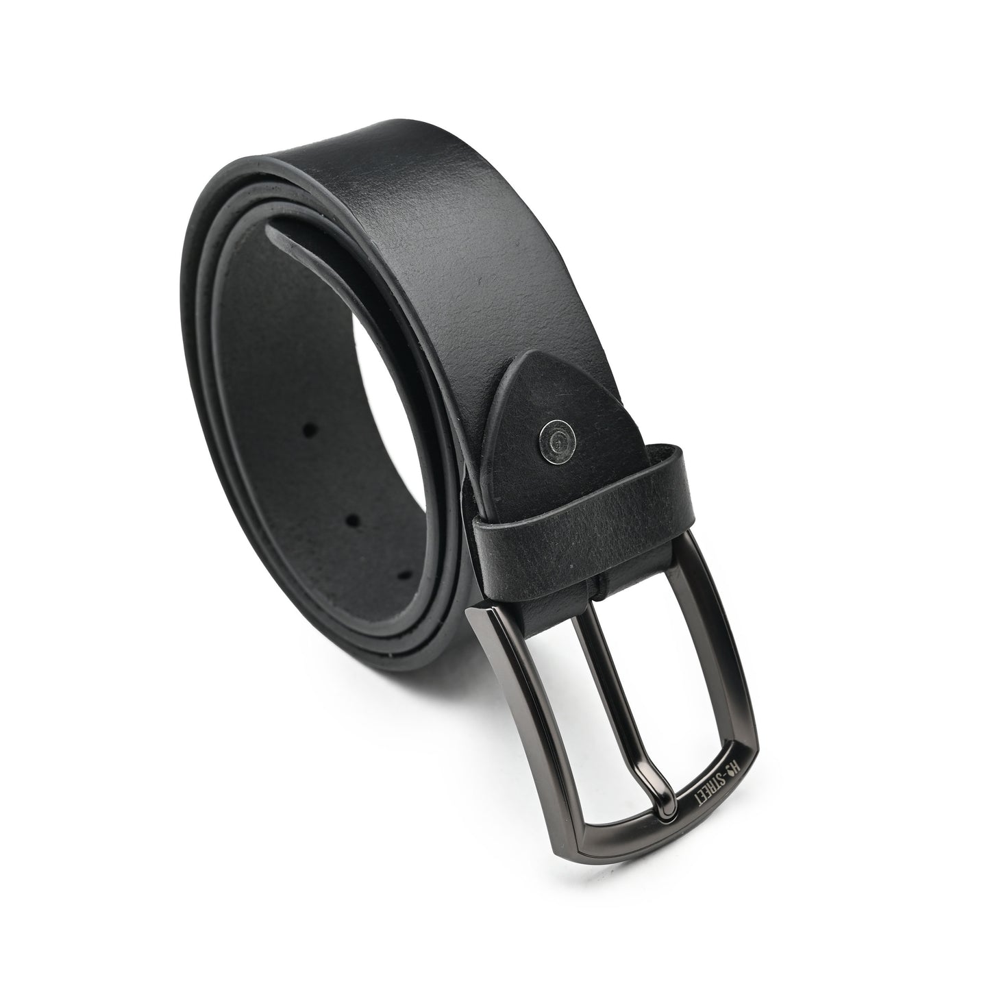 CLASSIC BLACK LEATHER BELT