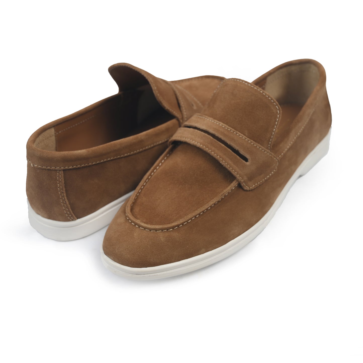 SUEDE LEATHER OLD MONEY SHOES