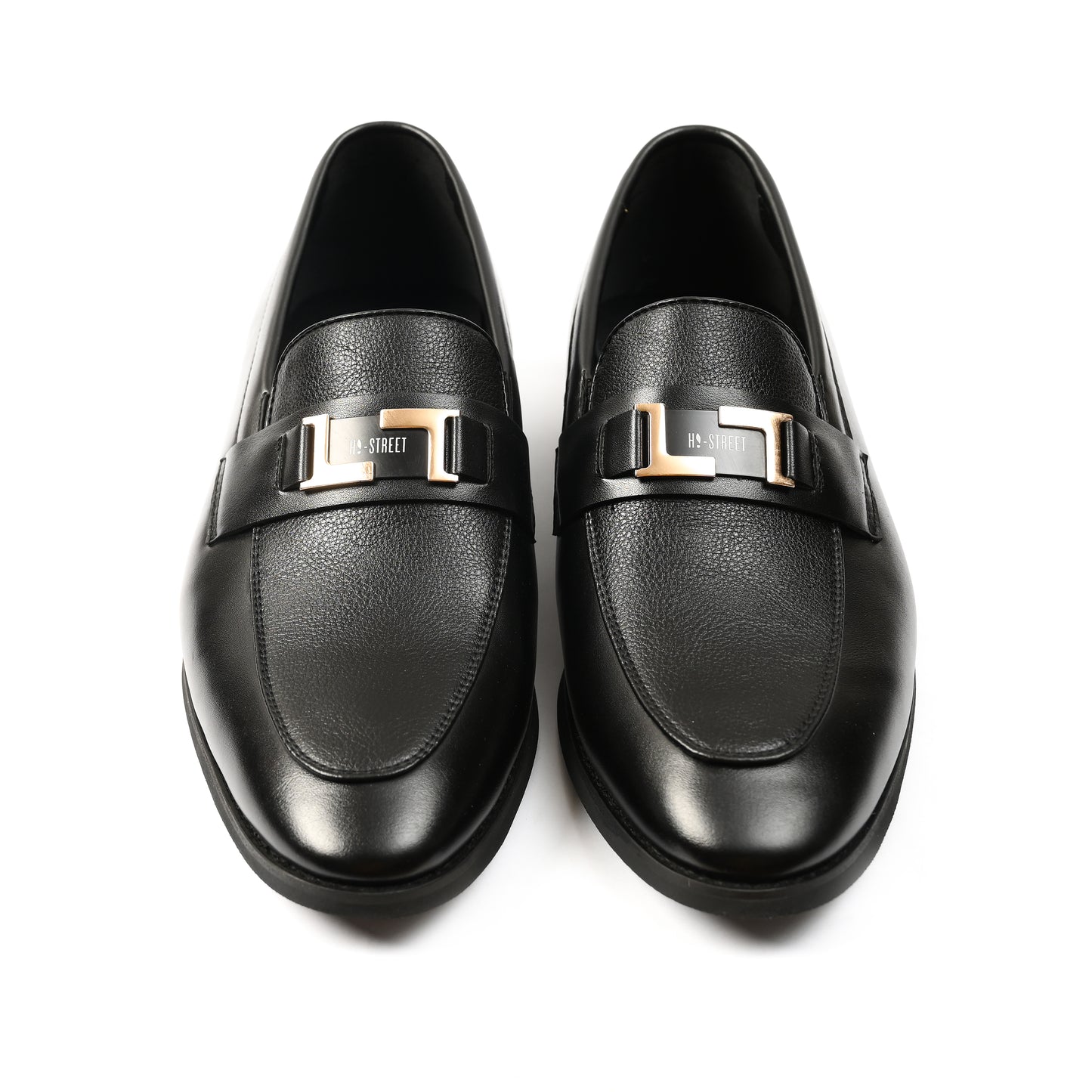 BLACK BIT LOAFER SHOES