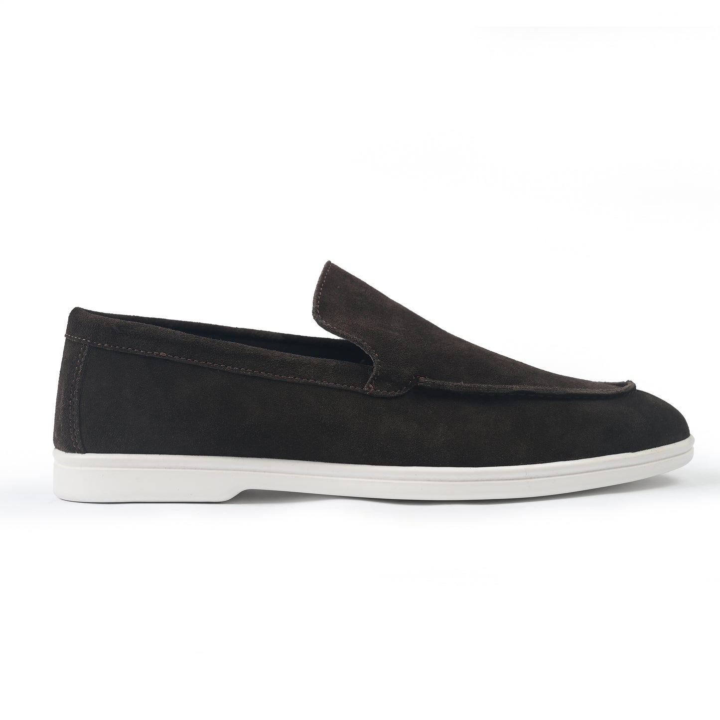 BROWN SUEDE OLD MONEY SHOES