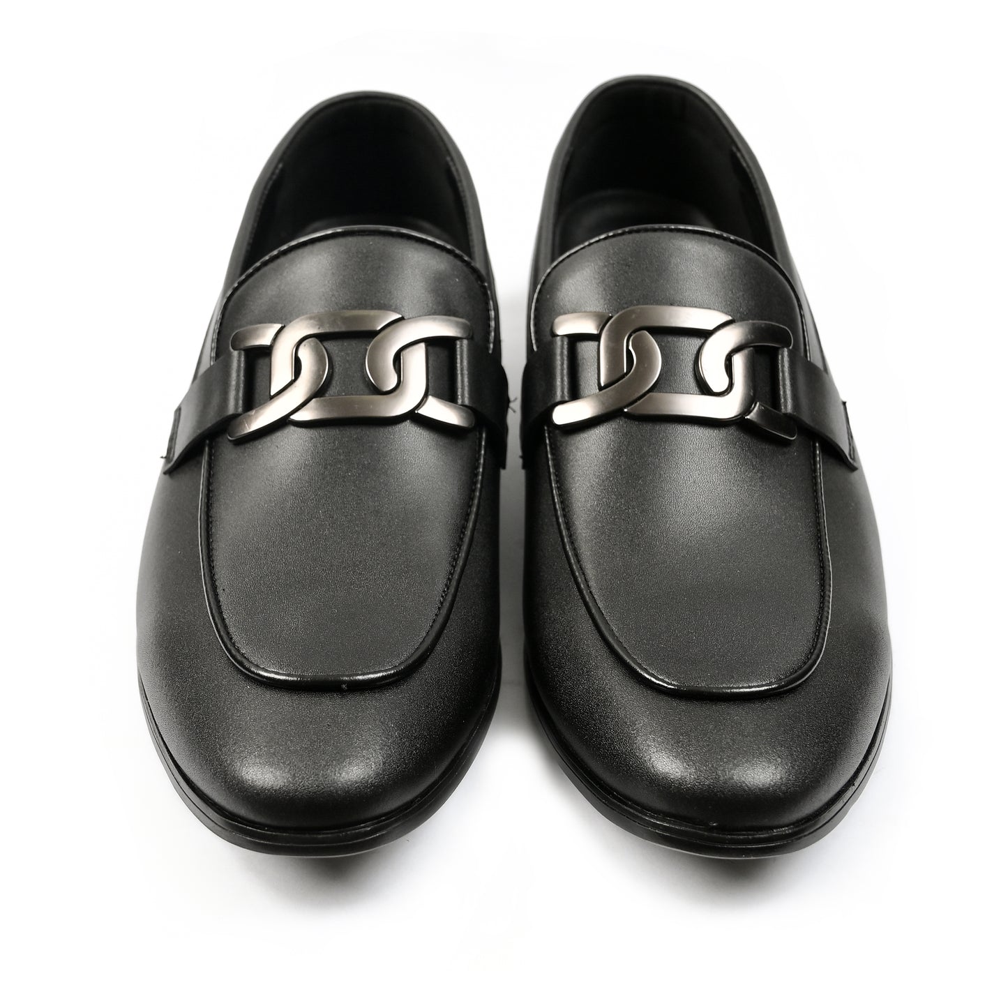 BLACK BIT LOAFER SHOES