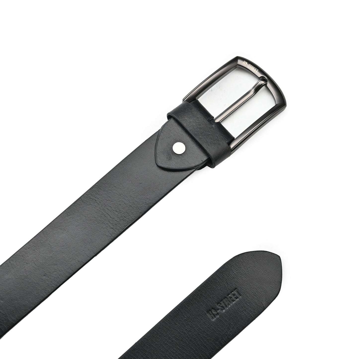 CLASSIC BLACK LEATHER BELT