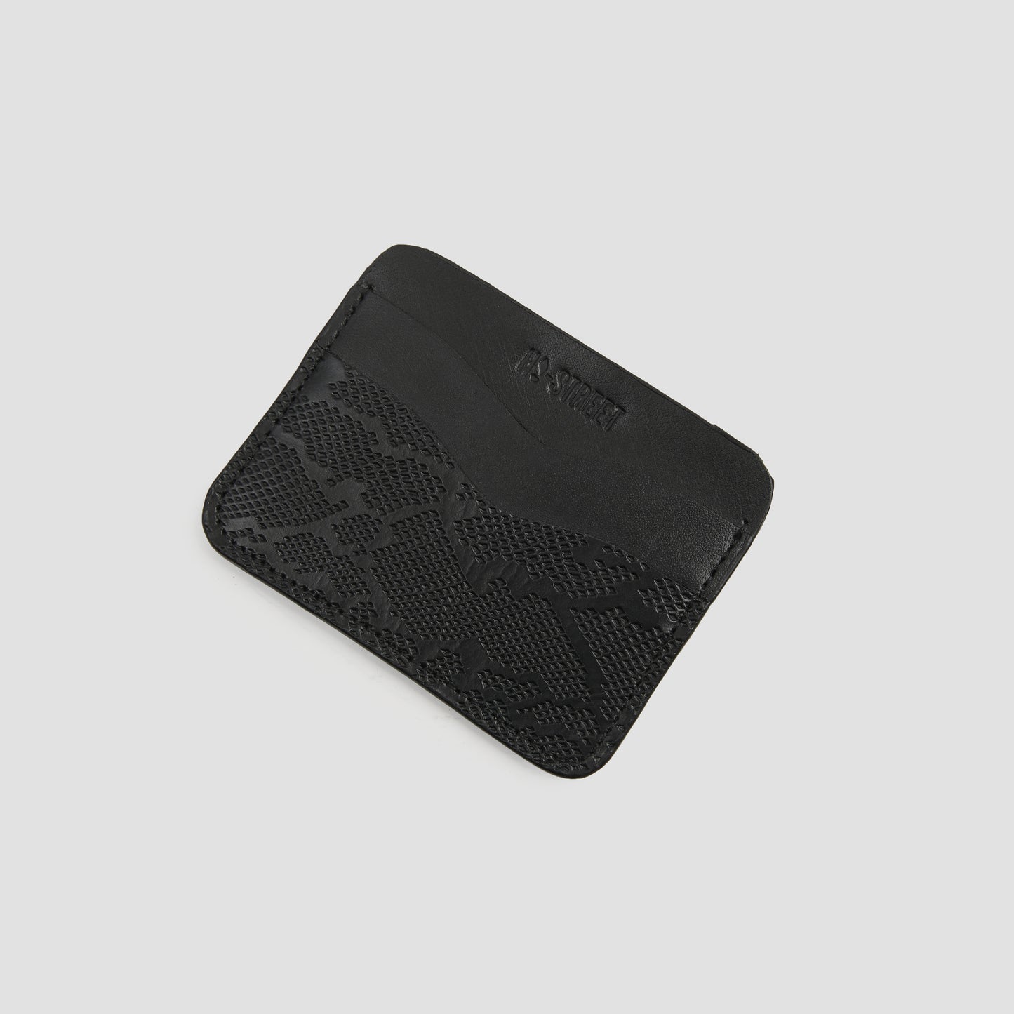 PREMIUM TEXTURED LEATHER CARD HOLDER