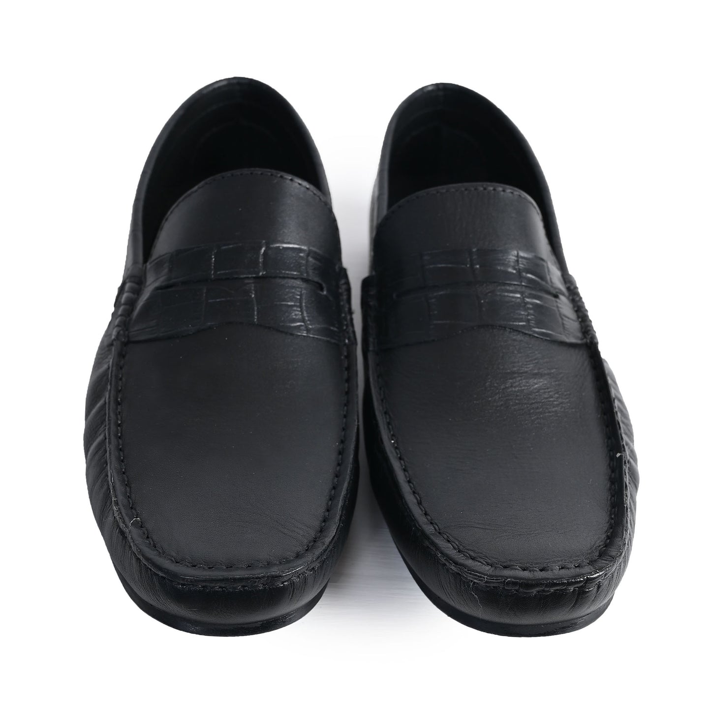 BLACK SOFT LEATHER COMFORT LOAFER