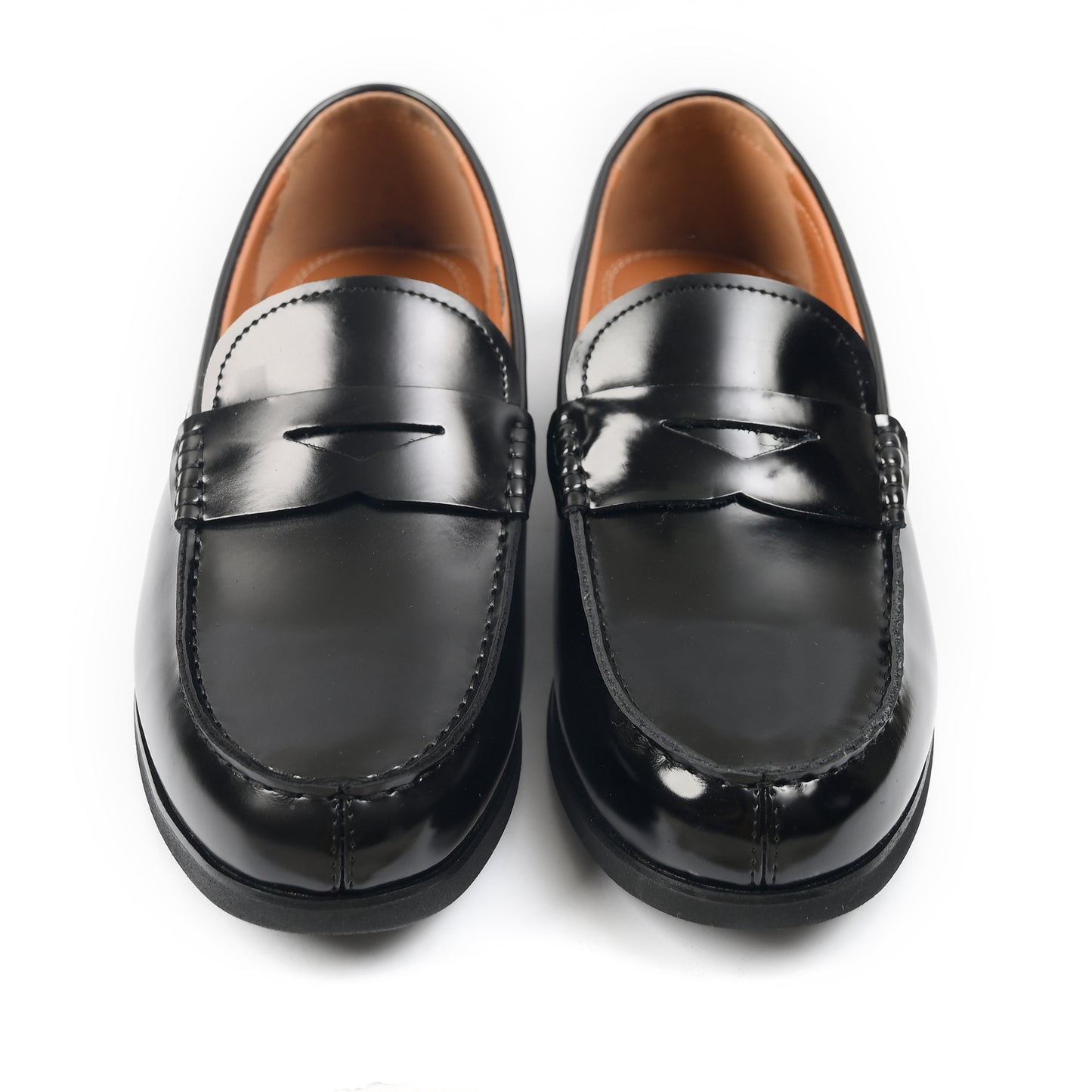 BLACK PATEND LEATHER LOAFER