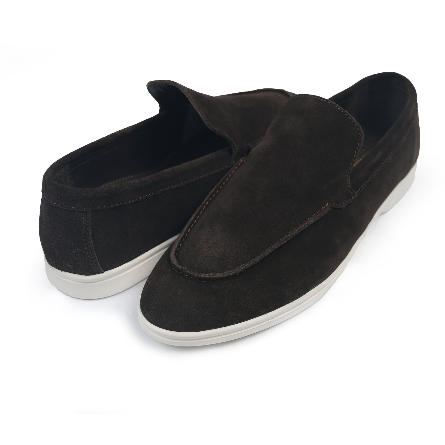 BROWN SUEDE OLD MONEY SHOES