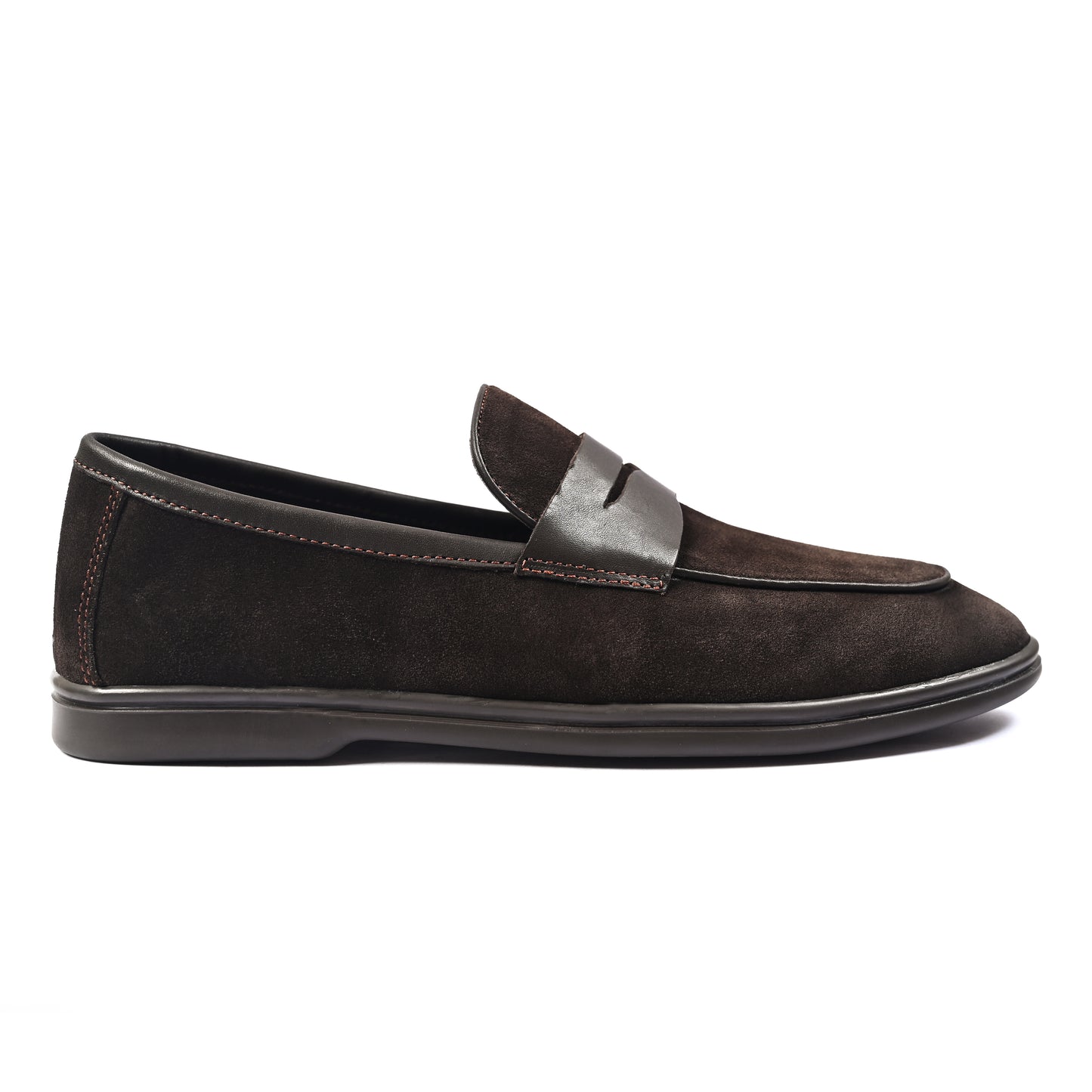 BROWN SUEDE LEATHER LOAFERS