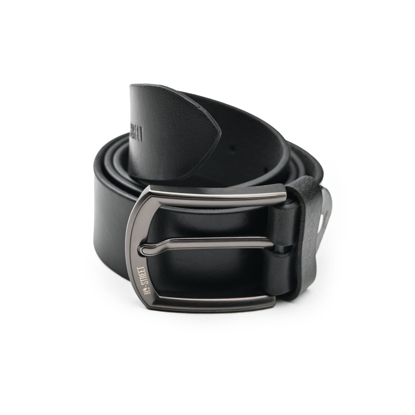CLASSIC BLACK LEATHER BELT