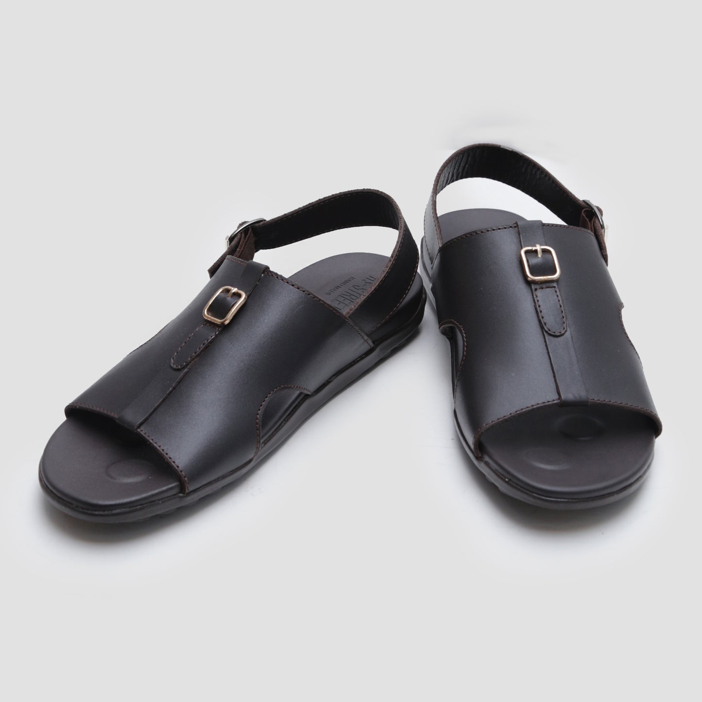 black leather shoes for men
