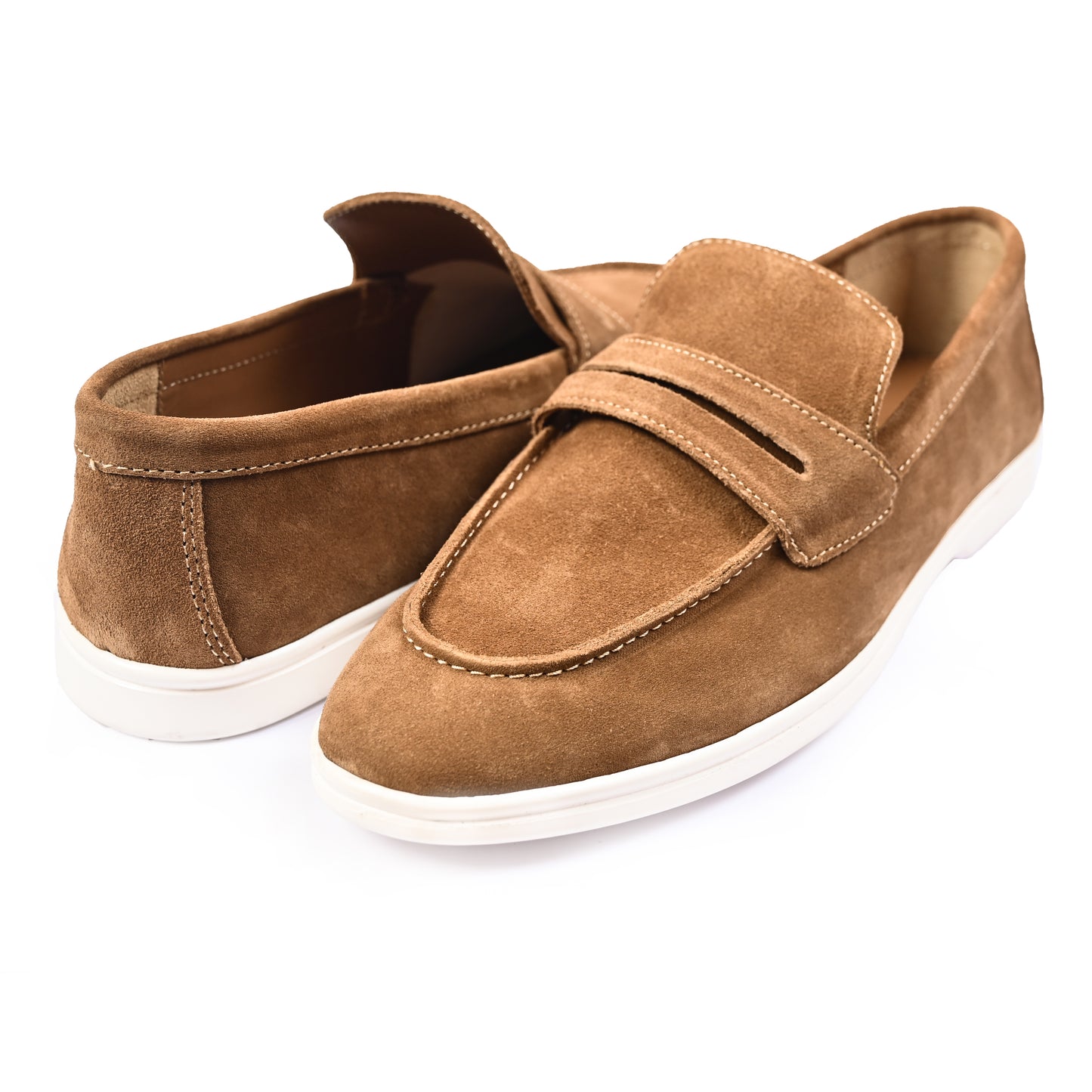SUEDE LEATHER OLD MONEY SHOES