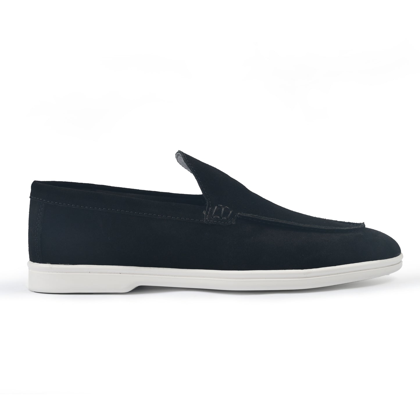 BLACK SUED OLD MONEY SHOES