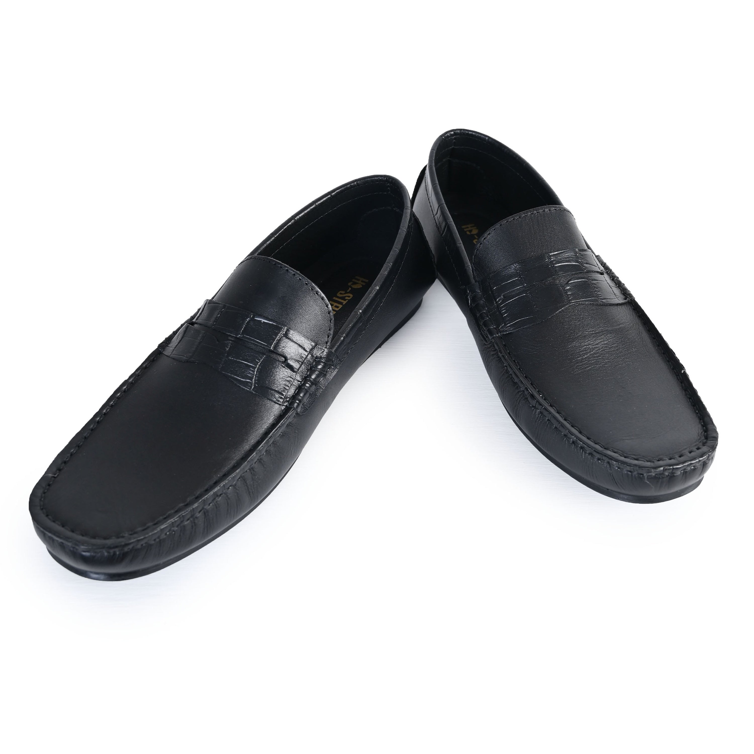 BLACK SOFT LEATHER COMFORT LOAFER