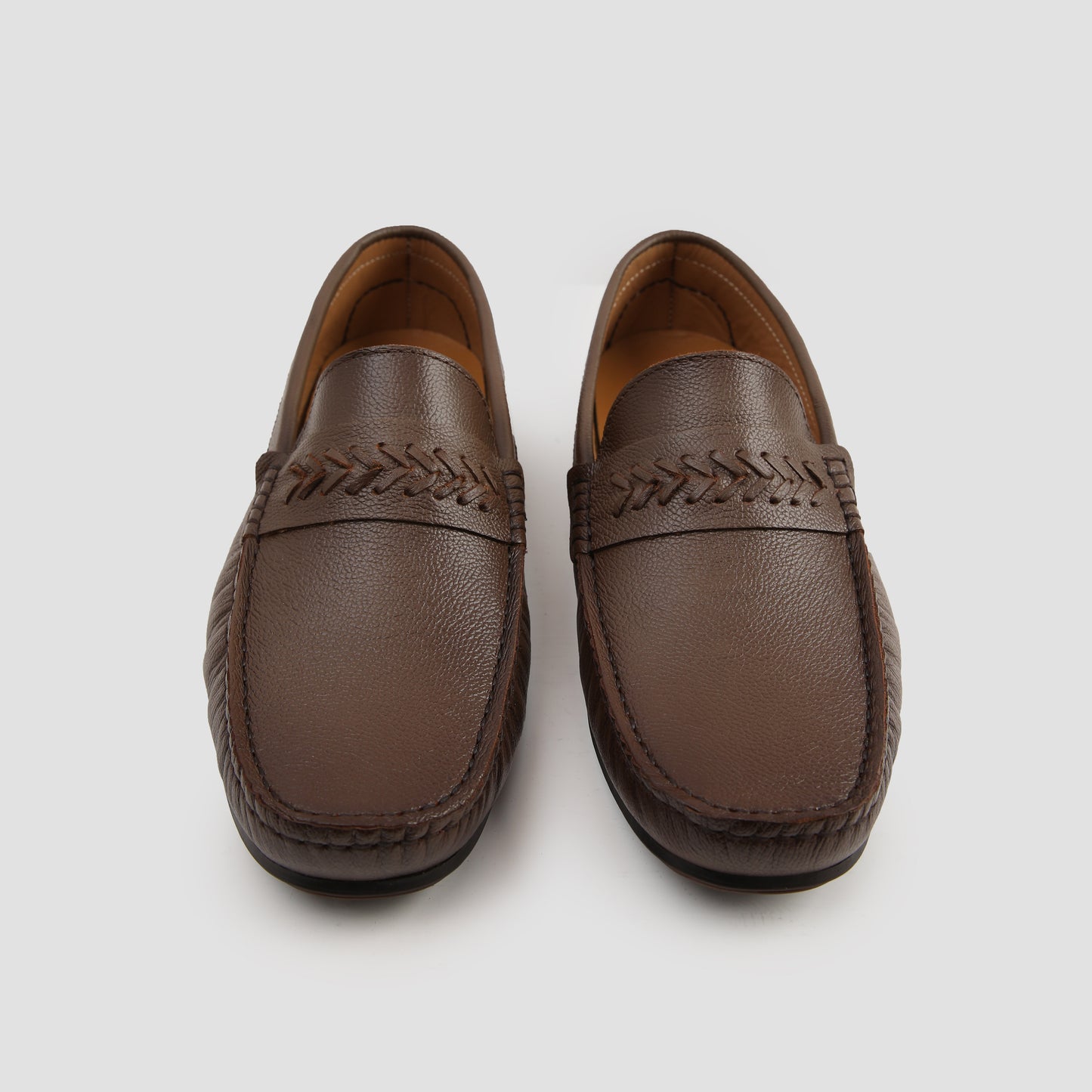 loafers in leather