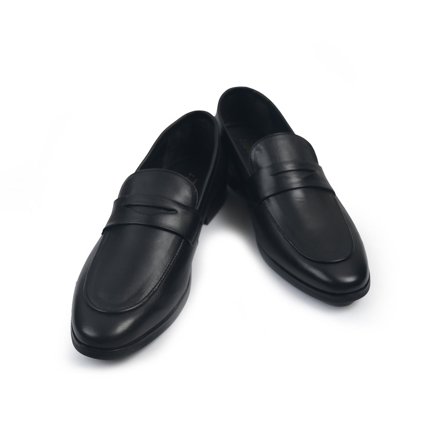 BLACK SOFT LEATHER LOAFER