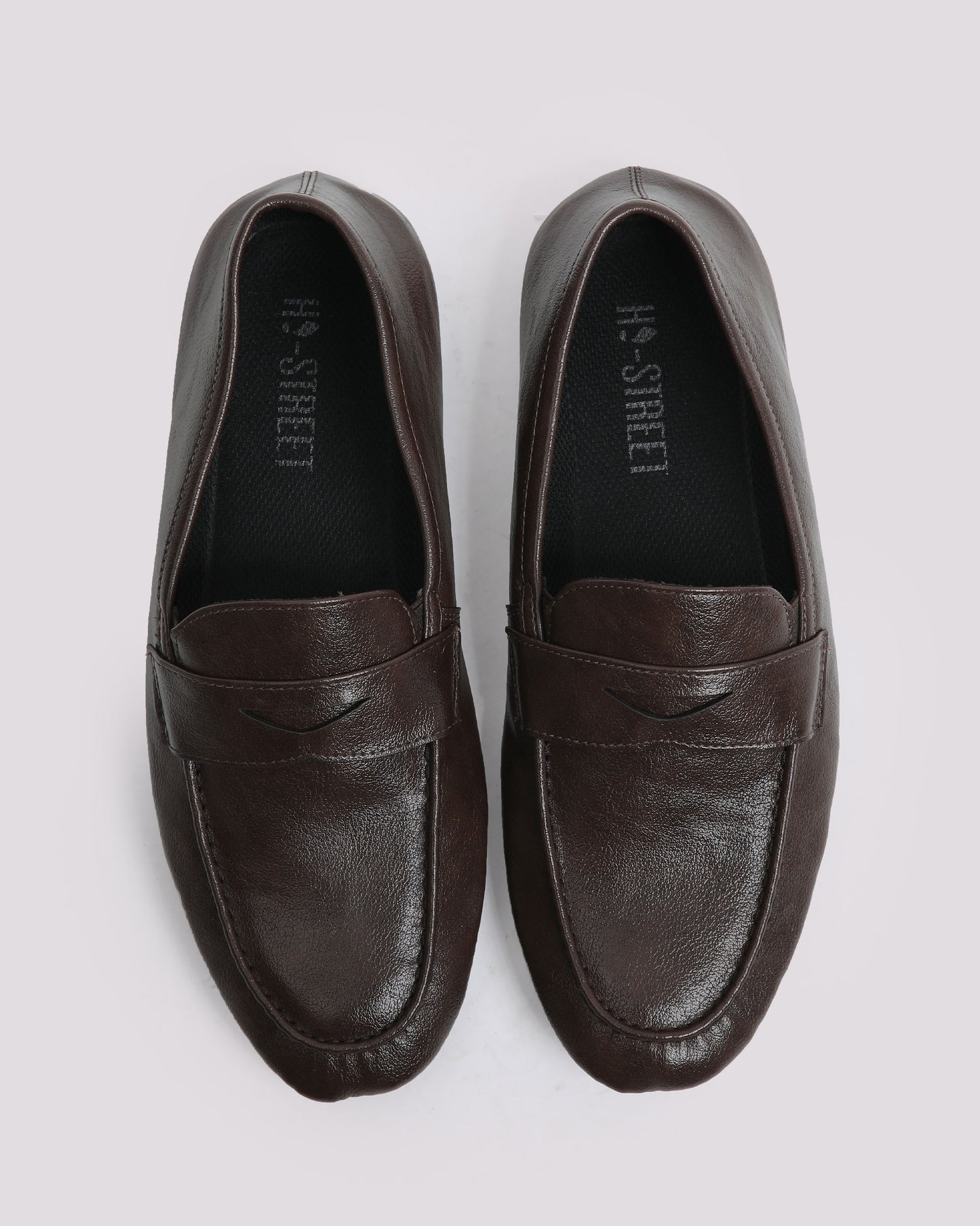 BROWN SOFT LEATHER LOAFER