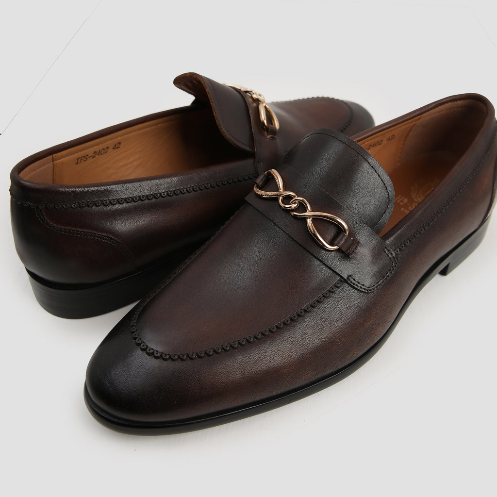 TWO TONE LEATHER FORMAL SHOES
