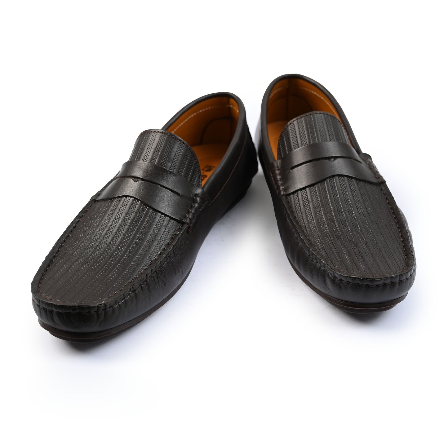 brown moccasin shoes