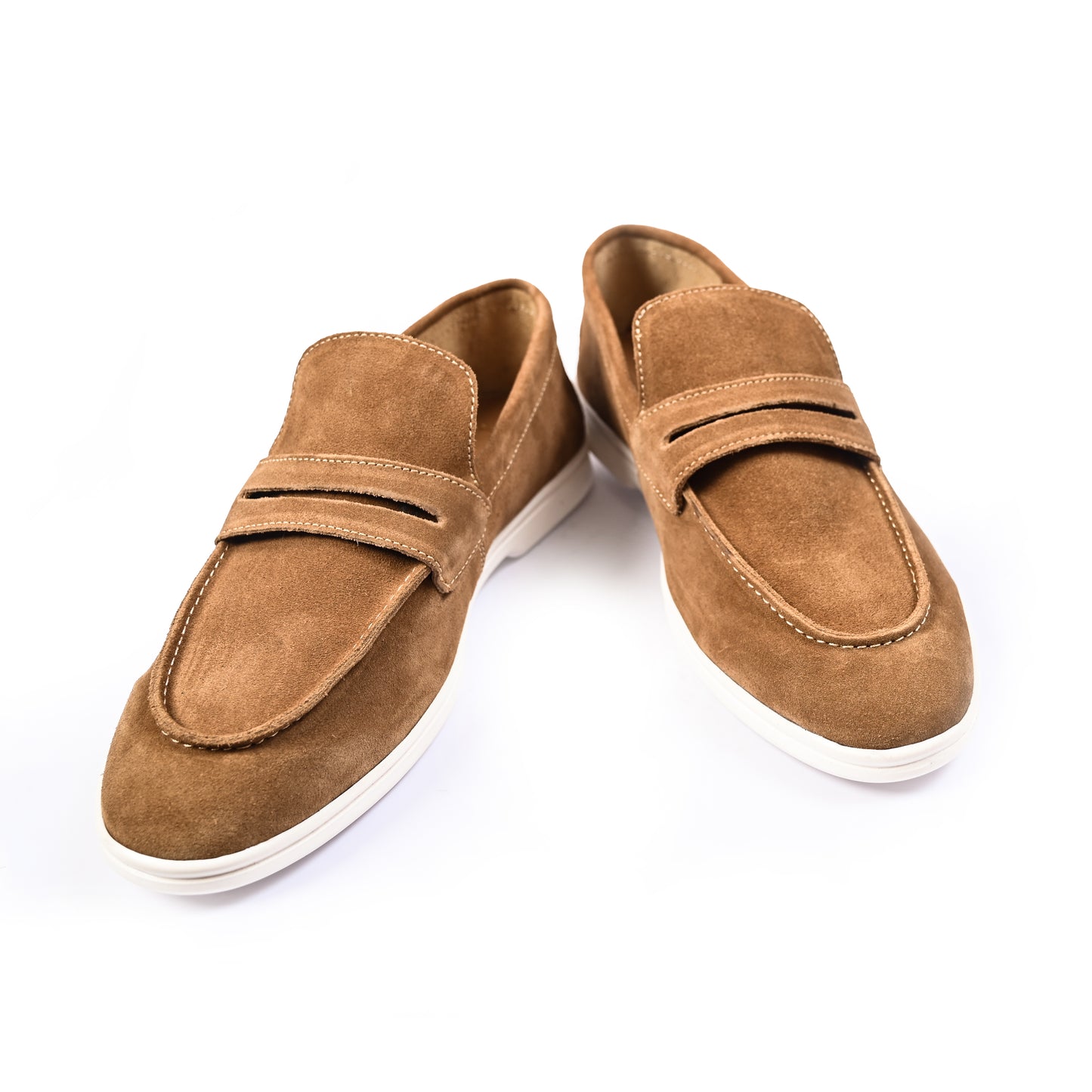 SUEDE LEATHER OLD MONEY SHOES
