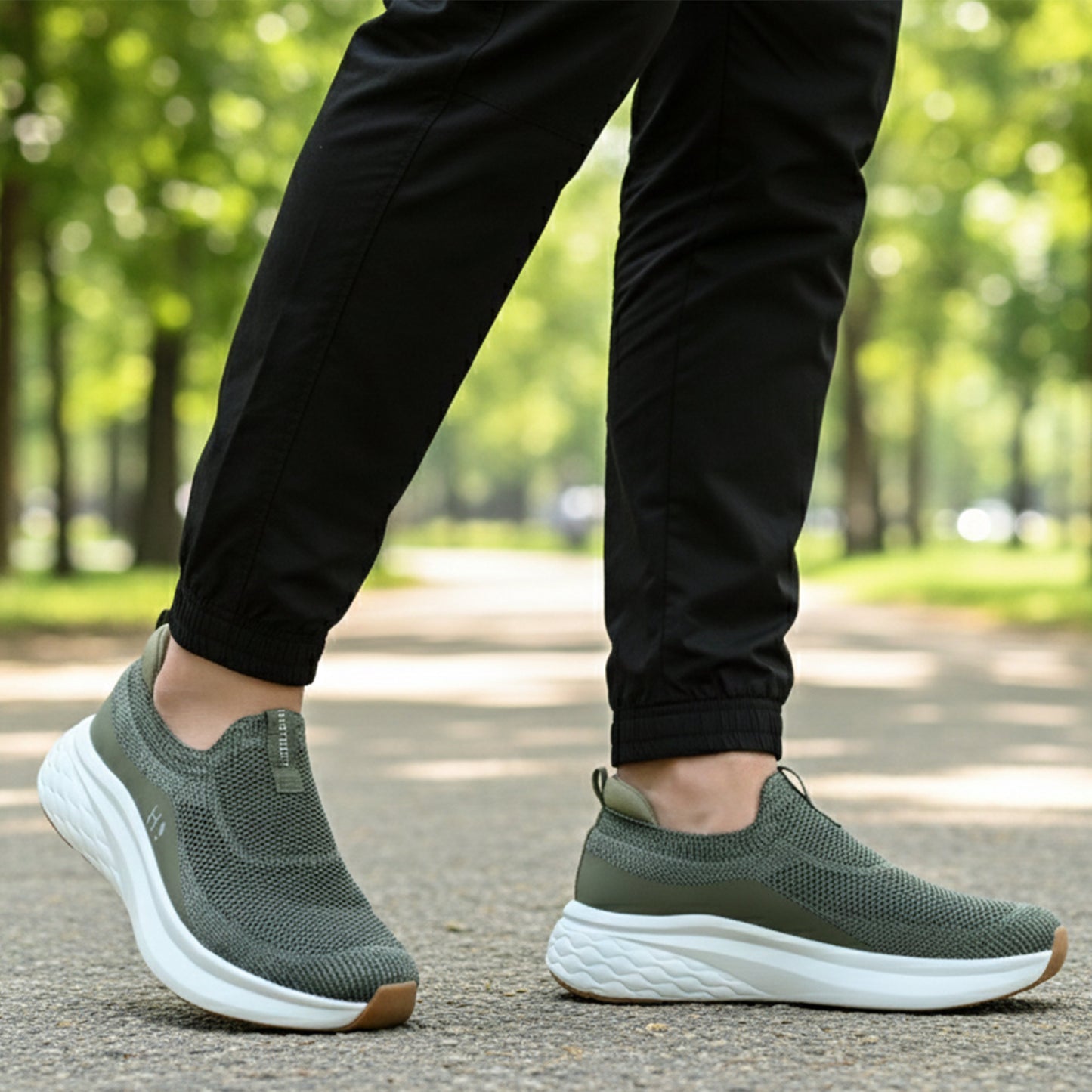 KNITED TECH SLIP IN SHOES
