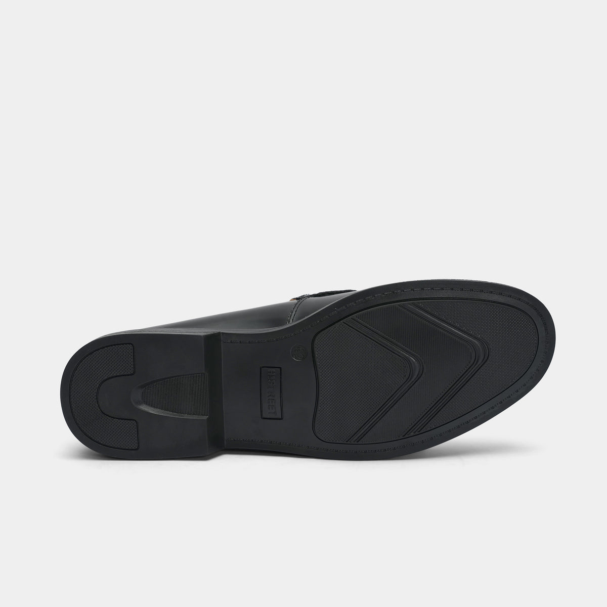 BLACK PATENT LEATHER BUCKLE SHOES