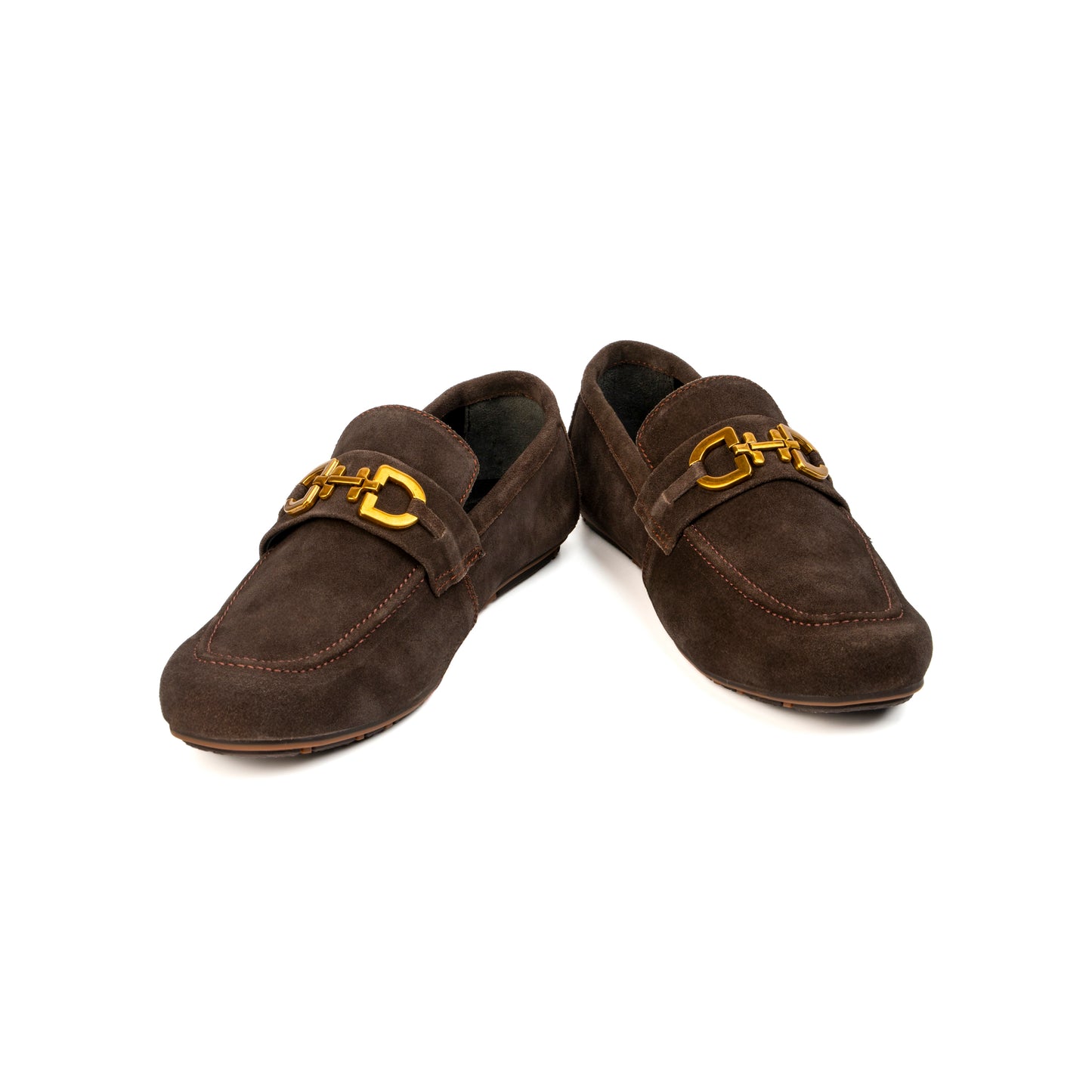BROWN SUEDE LEATHER MOCCASIN