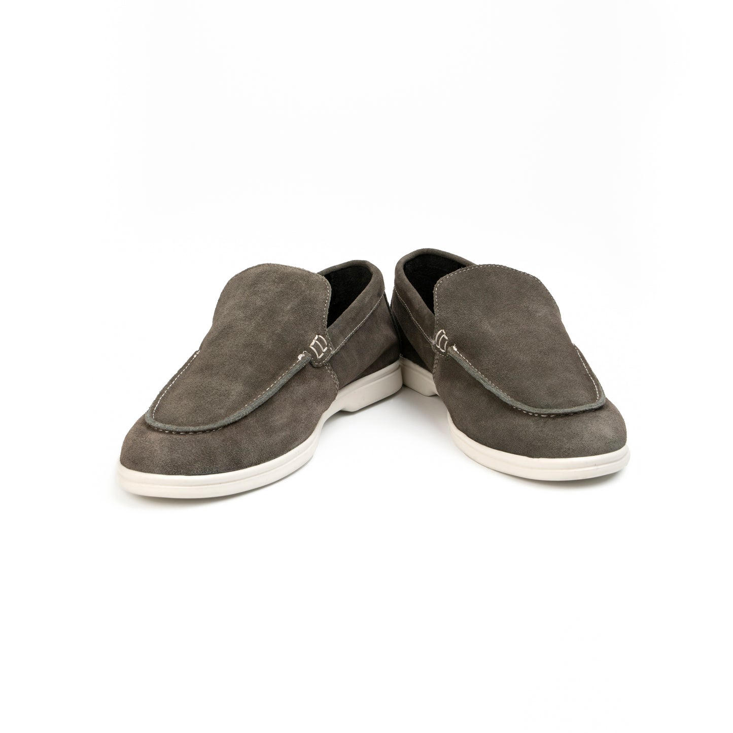 GREY SUEDE LEATHER LOAFER