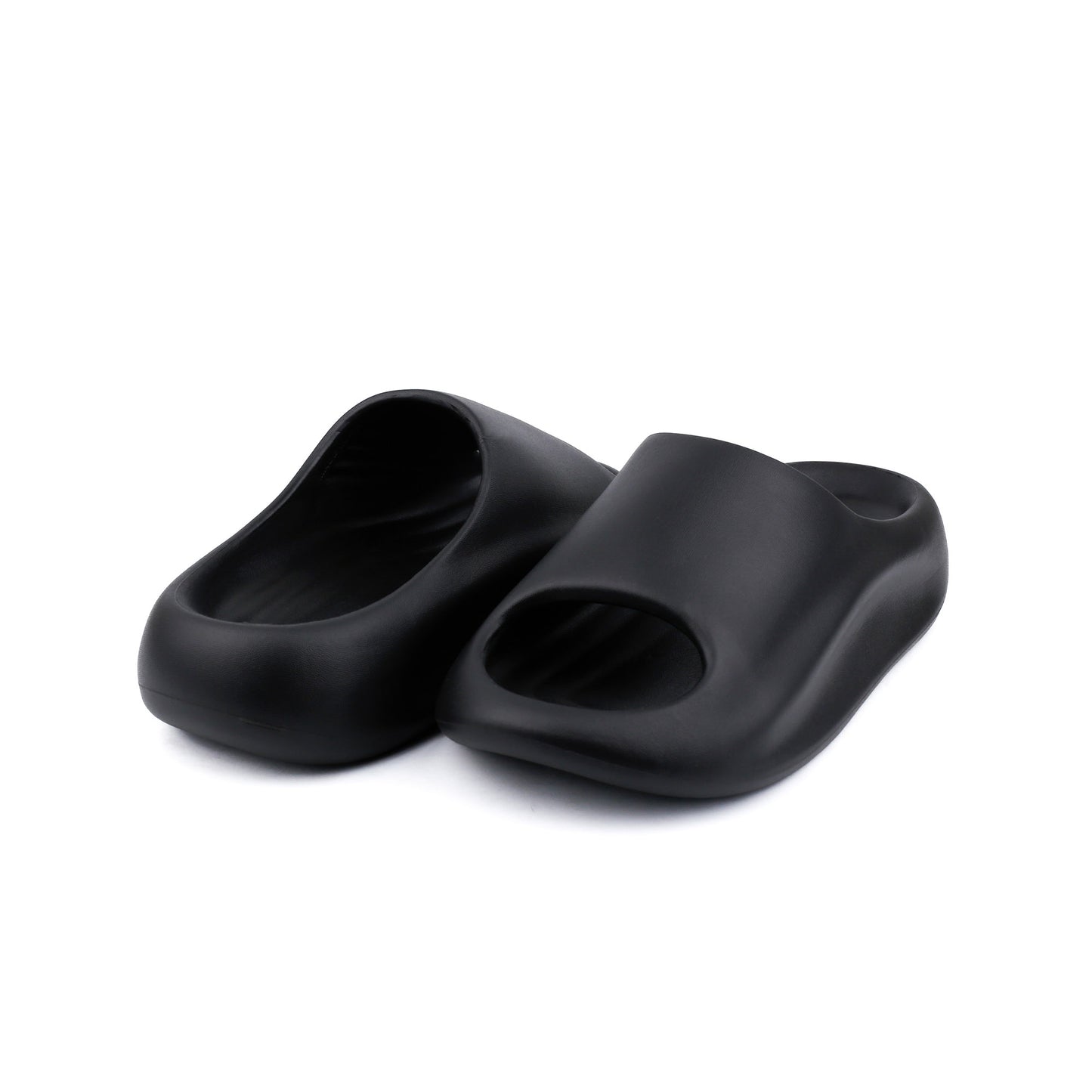 BLACK EVA SLIDES
