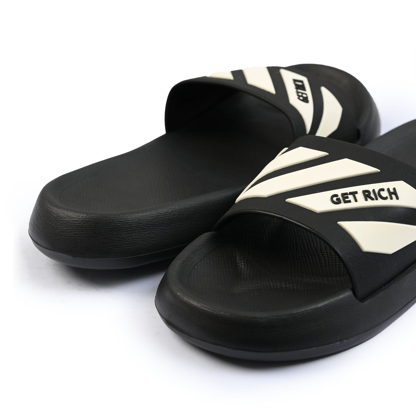 BLK & WHT COMFORT SLIDER - Hi-Street