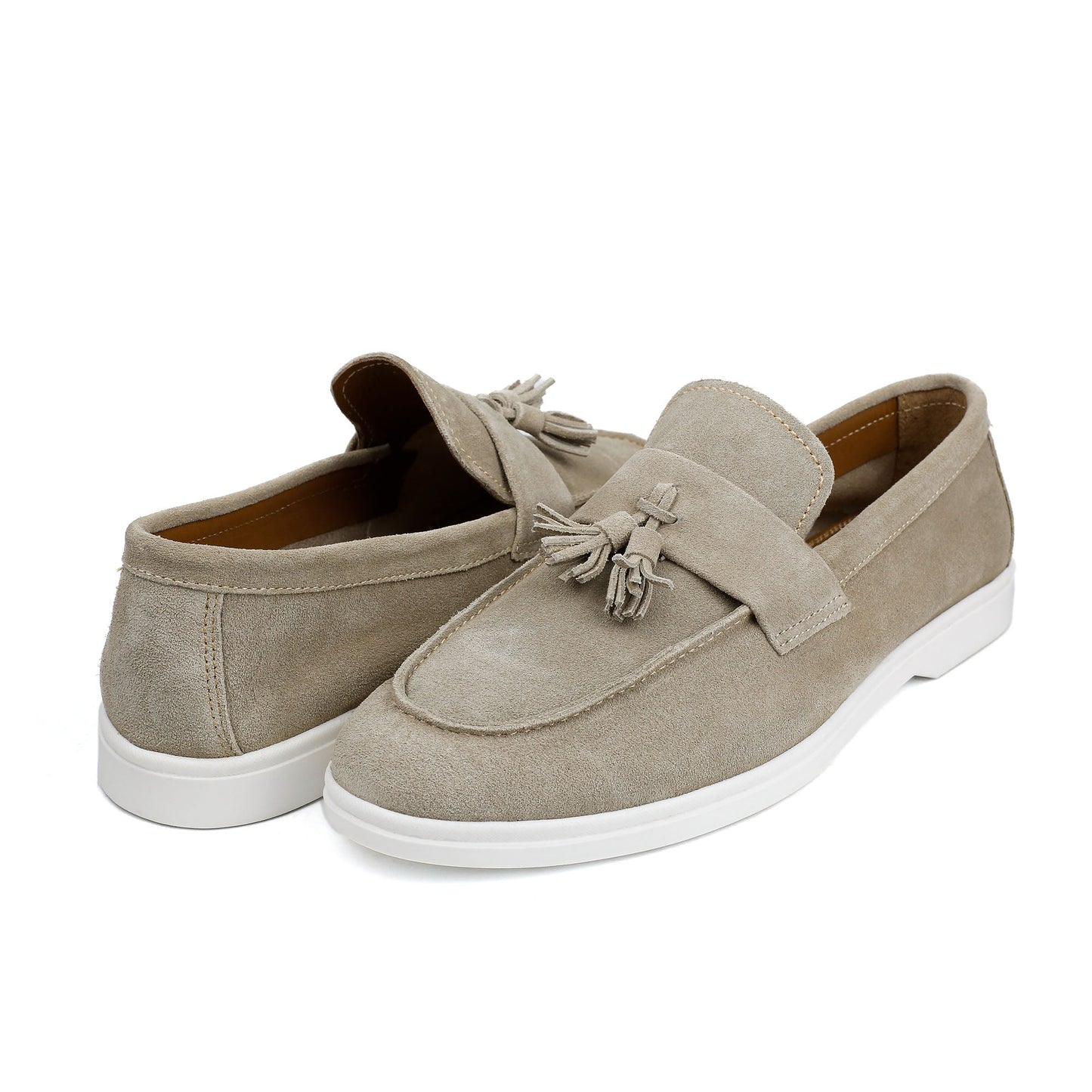 TASSEL SUEDE LEATHER SHOES - Hi-Street