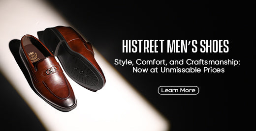 Histreet Men’s Shoes: Style, Comfort, and Craftsmanship:  Now at Unmissable Prices