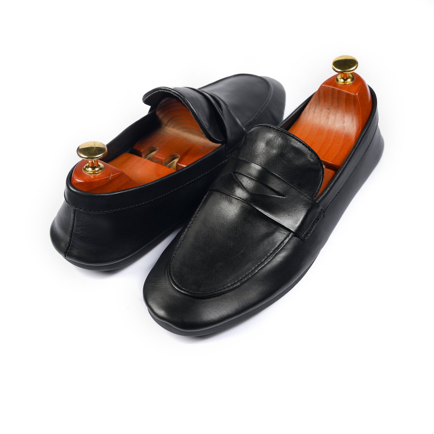 suede moccasins