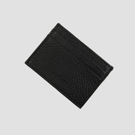 BLACK SOFT LEATHER WALLET