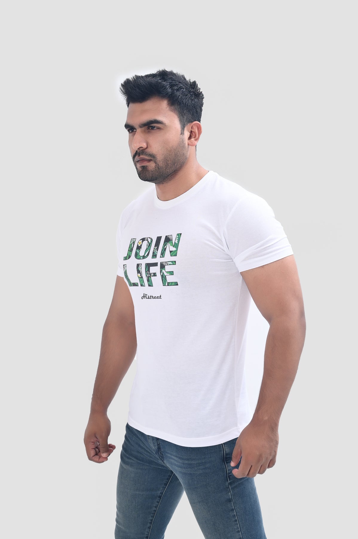 JOIN LIFE PRINTED T-SHIRT