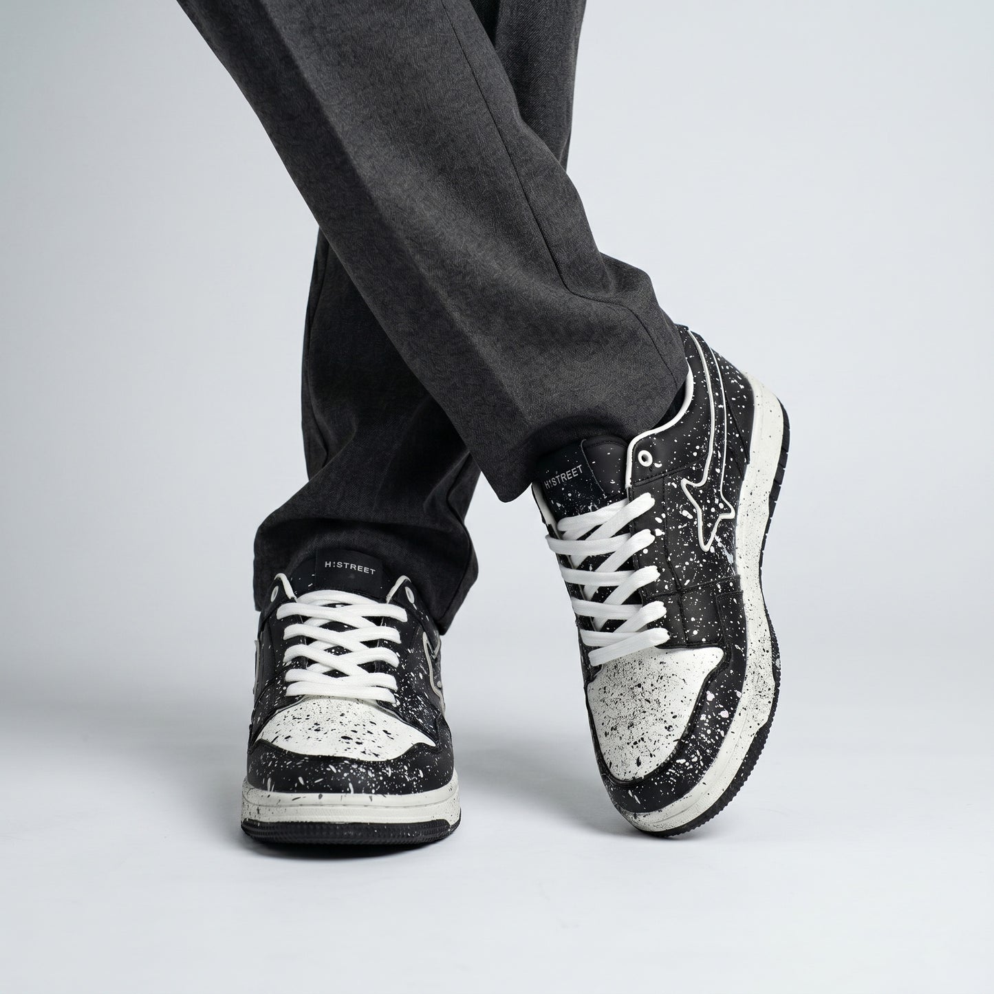 MULTI PIECE LACE UP SNEAKER
