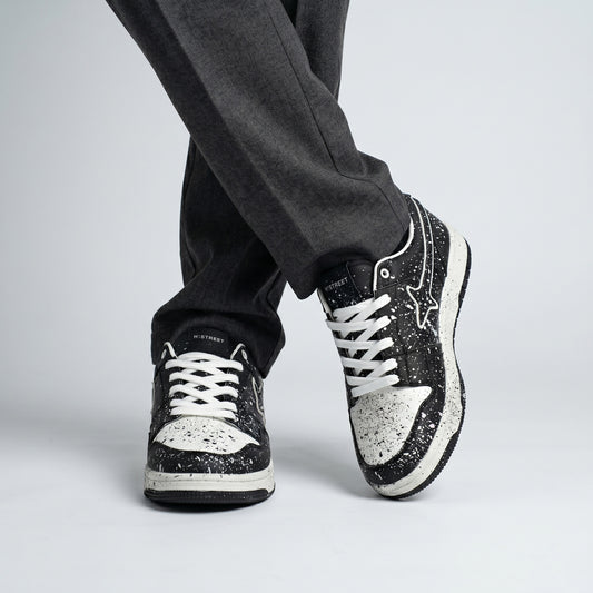 MULTI PIECE LACE UP SNEAKER