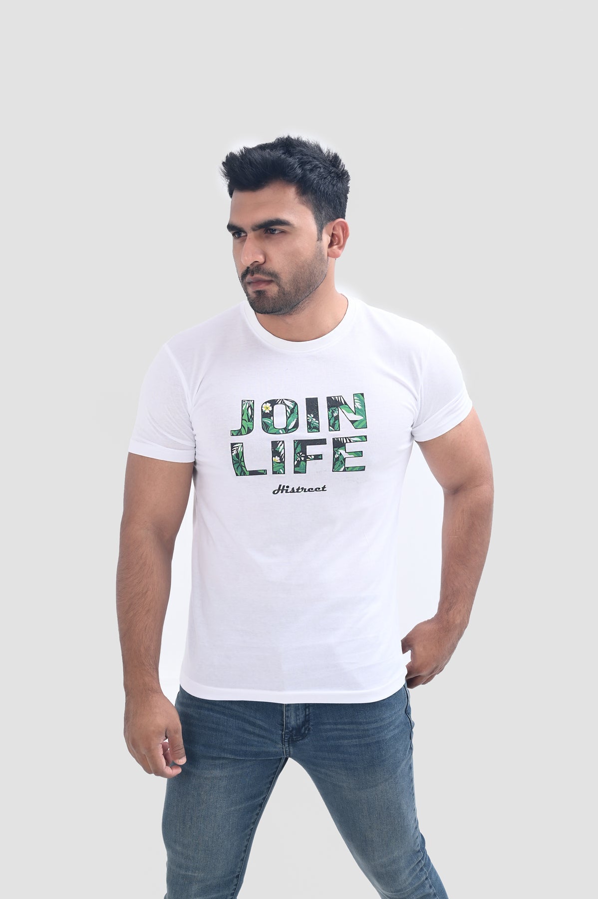 JOIN LIFE PRINTED T-SHIRT