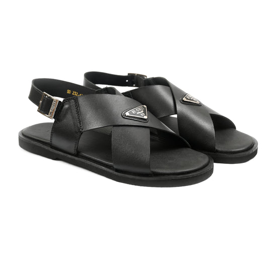 CROSS STRAPE COMFORT SANDAL