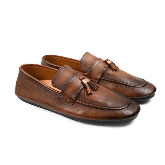 TWO TUNE SOFT LEATHER LOAFERS