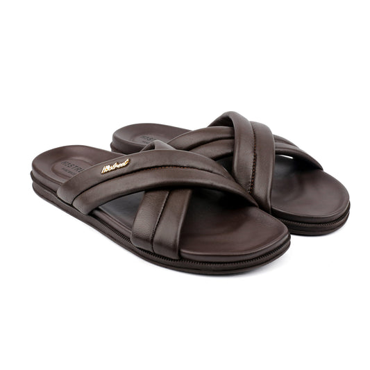 SHEEP LEATHER EVA SLIPPER