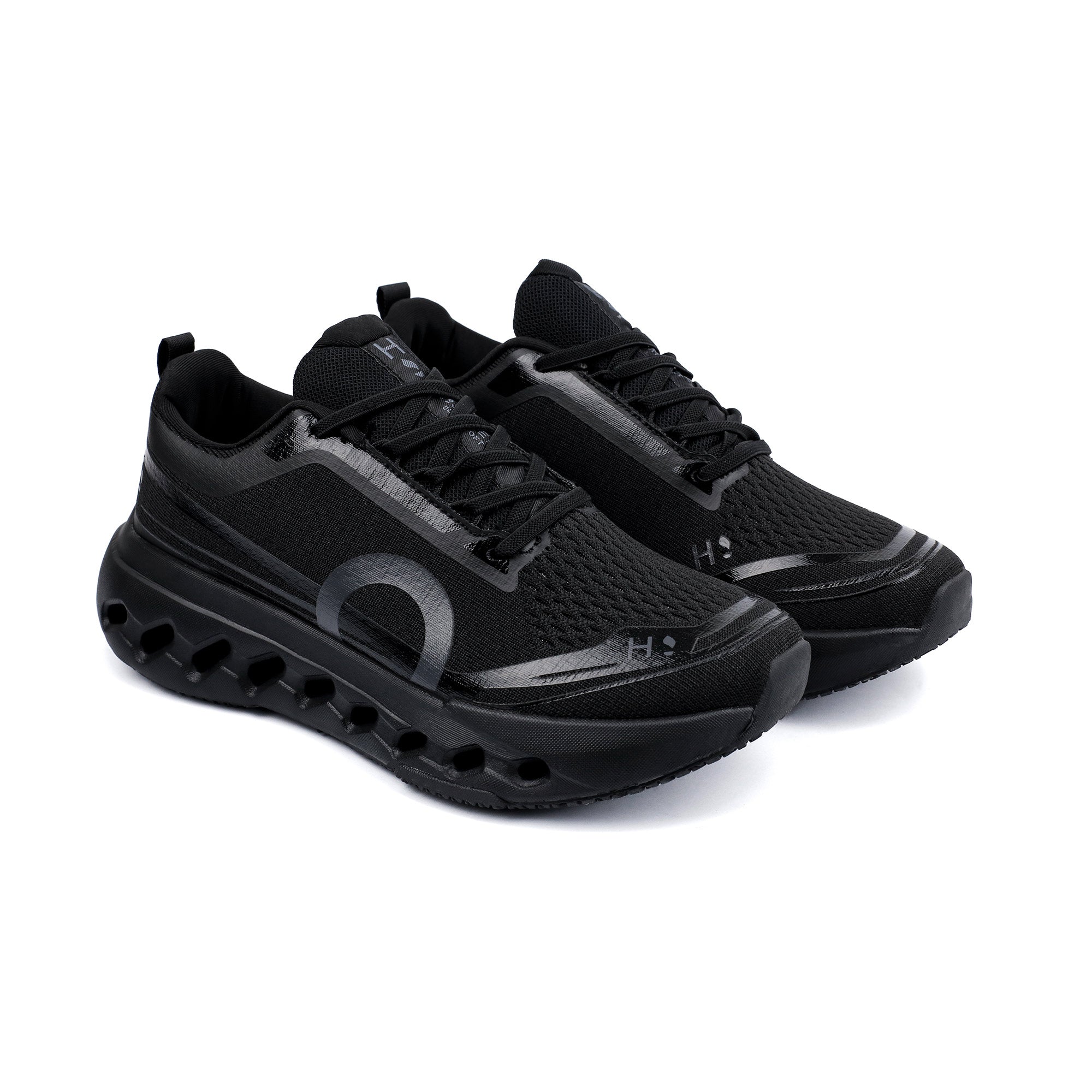 BLACK ULTRA CUSHIONING SHOES