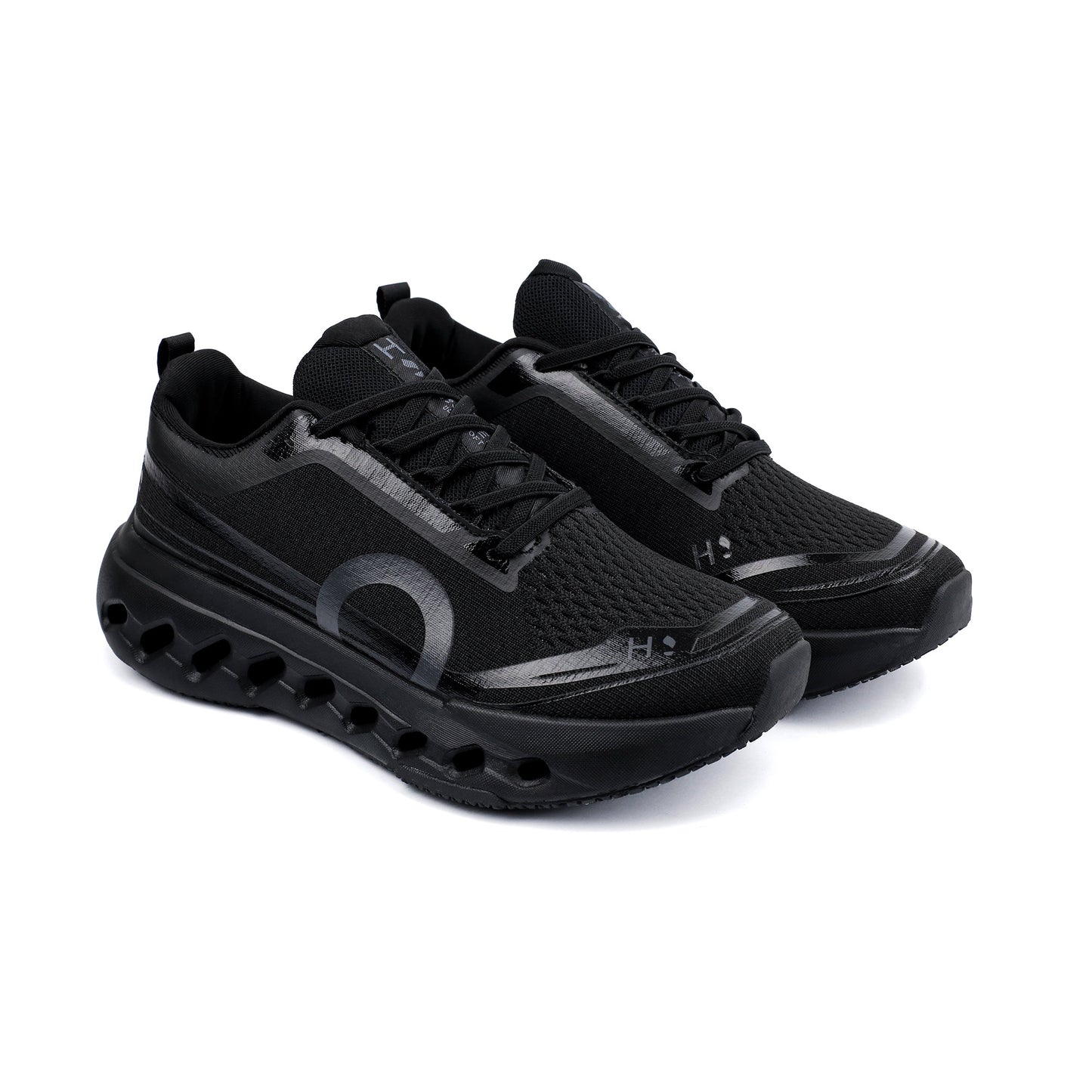 BLACK ULTRA CUSHIONING SHOES