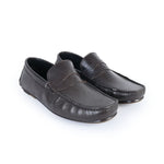 COFFEE SOFT LEATHER SHOES