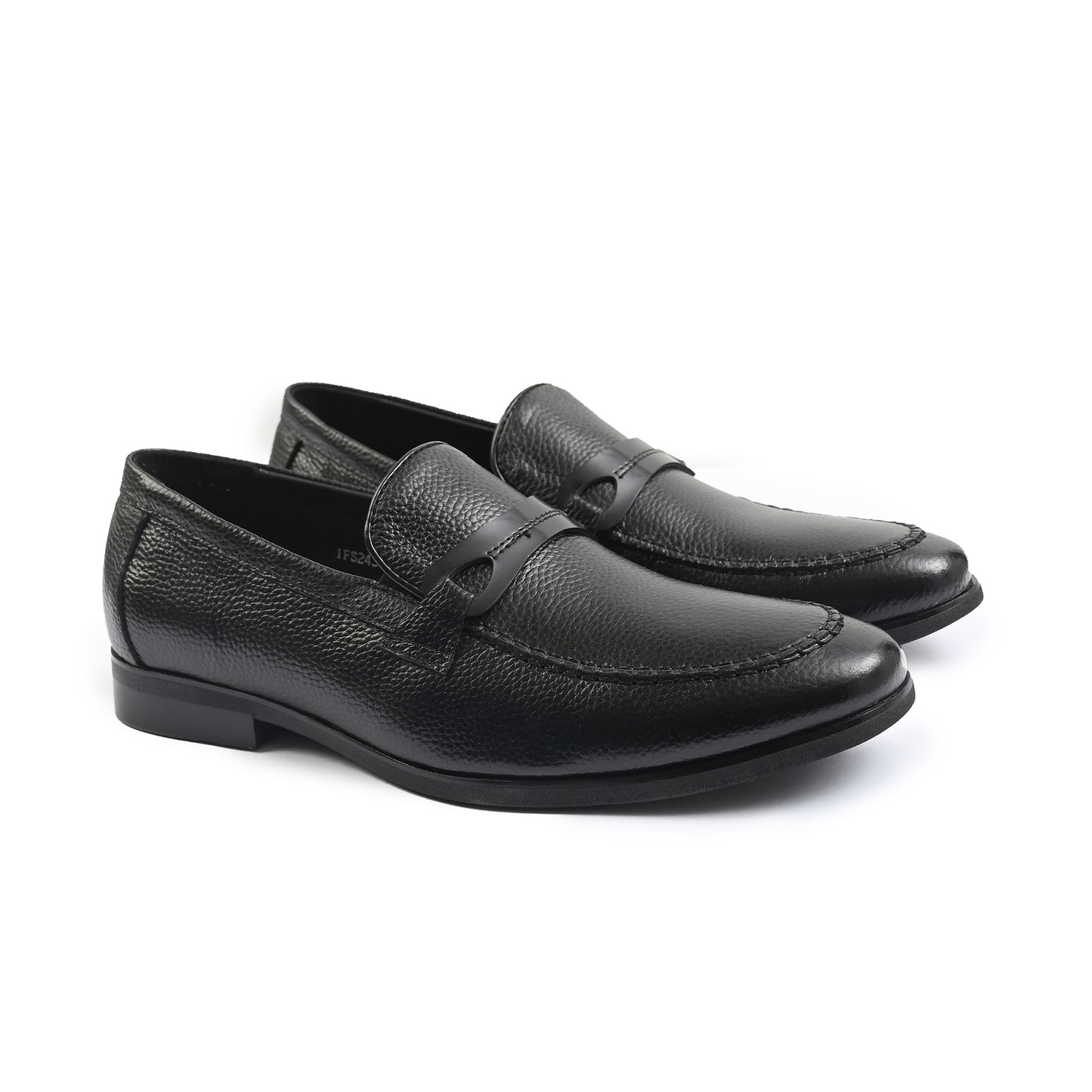 BLACK MILT FORMAL SHOES