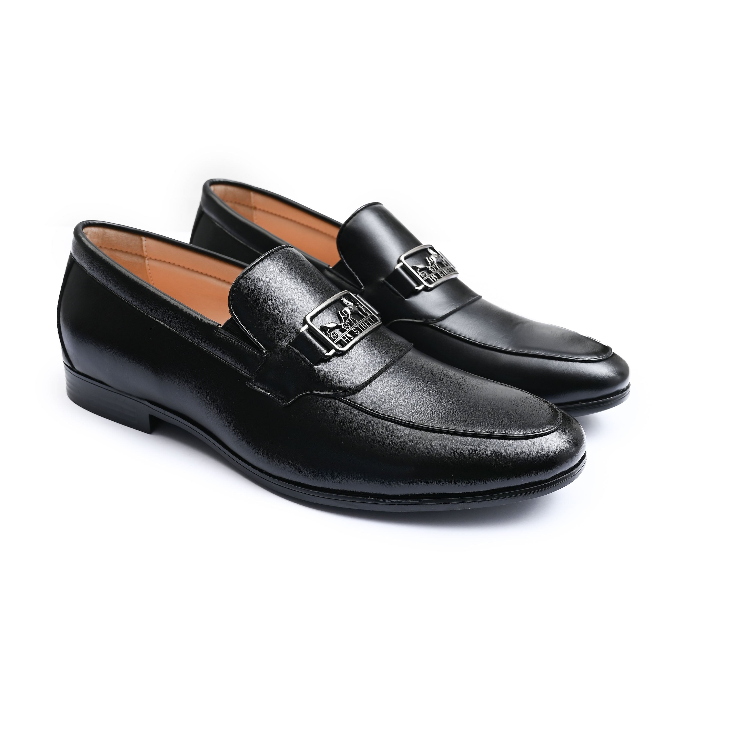 BLACK SNAFFLE TRIM SHOES