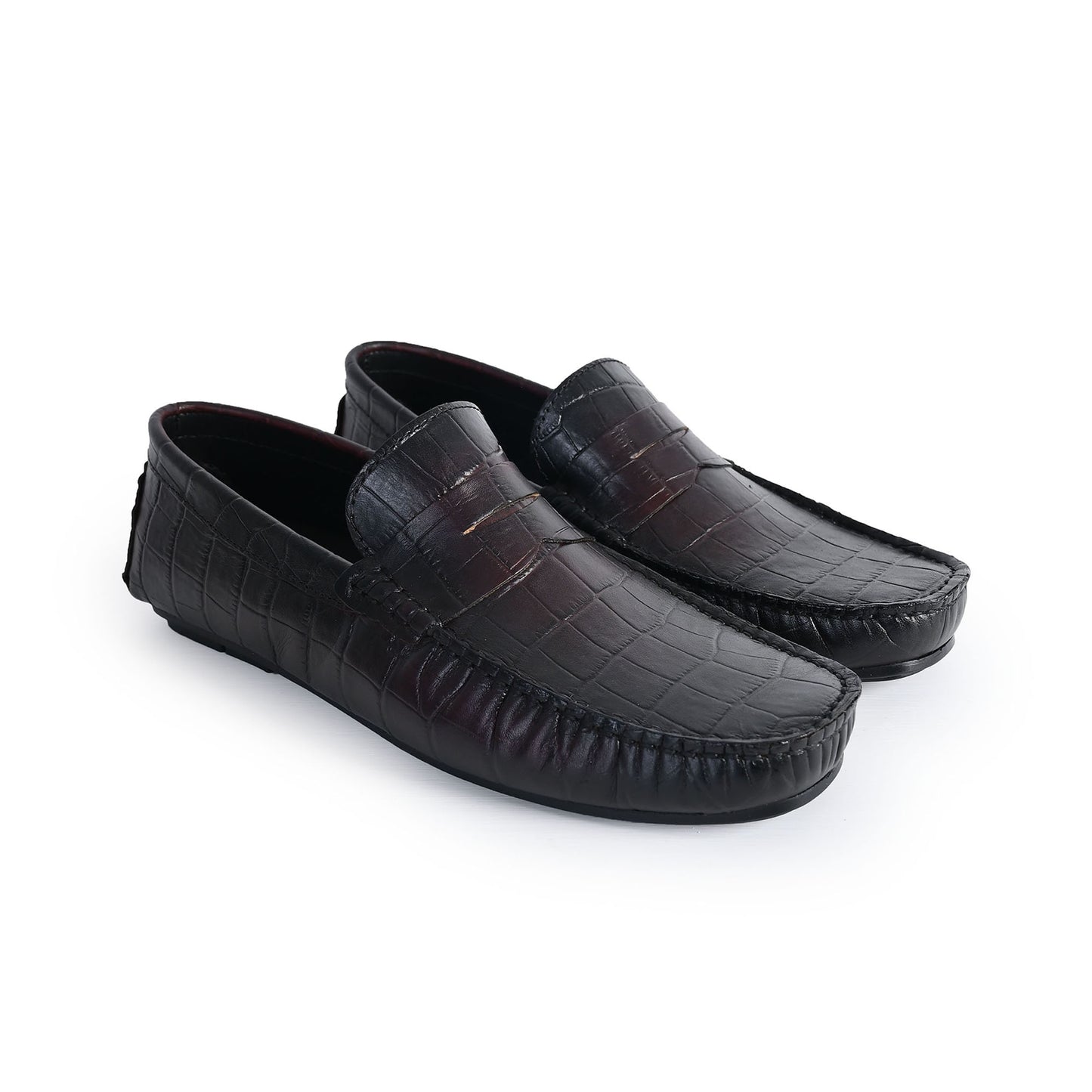 TEXTURED DRIVING LOAFER